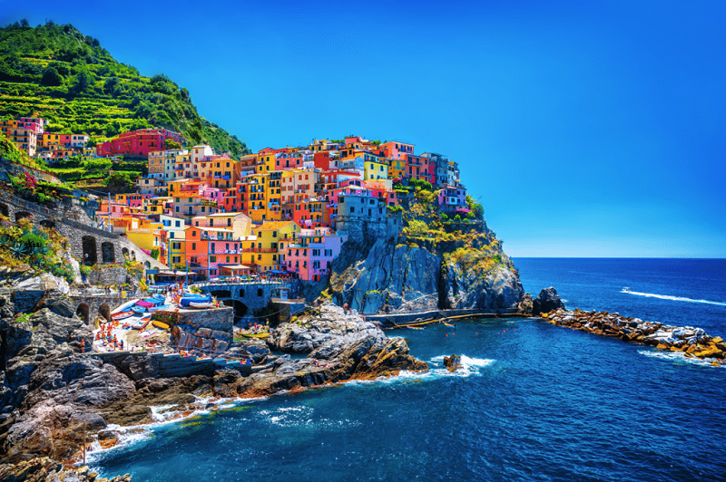Cinque Terre - Thiên đường cho dân du lịch. Ảnh: Internet